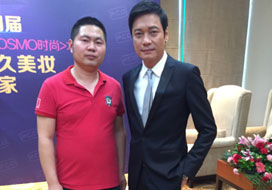广州摩登娱乐与明星合影